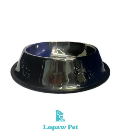 ظرف آب و غذای استیل سگ و گربه سایز پنج– قطر 22 سانت