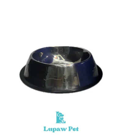 ظرف آب و غذای استیل سگ و گربه سایز 3 – قطر 16 سانت