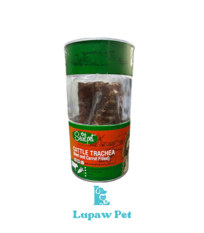 تشویقی طبیعی خرخره گاو پر شده طعم گوساله و هویج سویل پت