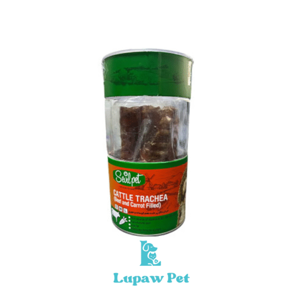 تشویقی طبیعی خرخره گاو پر شده طعم گوساله و هویج سویل پت