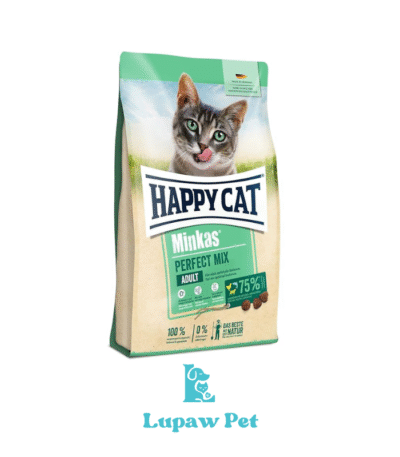 غذای خشک هپی کت میکس گربه بالغ - نیم کیلویی