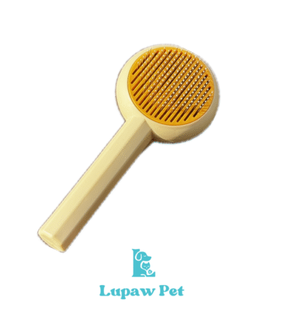 برس‌کشی گربه/سگ با برس دکمه‌دار مدل همبرگری