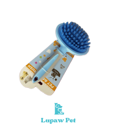 برس یکطرفه سیلیکونی سگ و گربه | ماساژدهی و کاهش ریزش مو